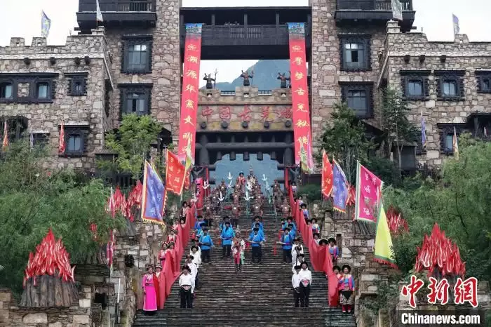 中国古羌城独具特色的人文旅游“火”起来