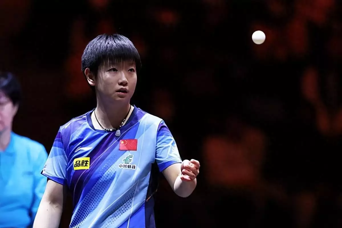 It ’s hard to fall in four games a day!The World Table Tennis Federation Women's Finals Sasa won the double championship, Xiao Ao's world table tennis broadcast article