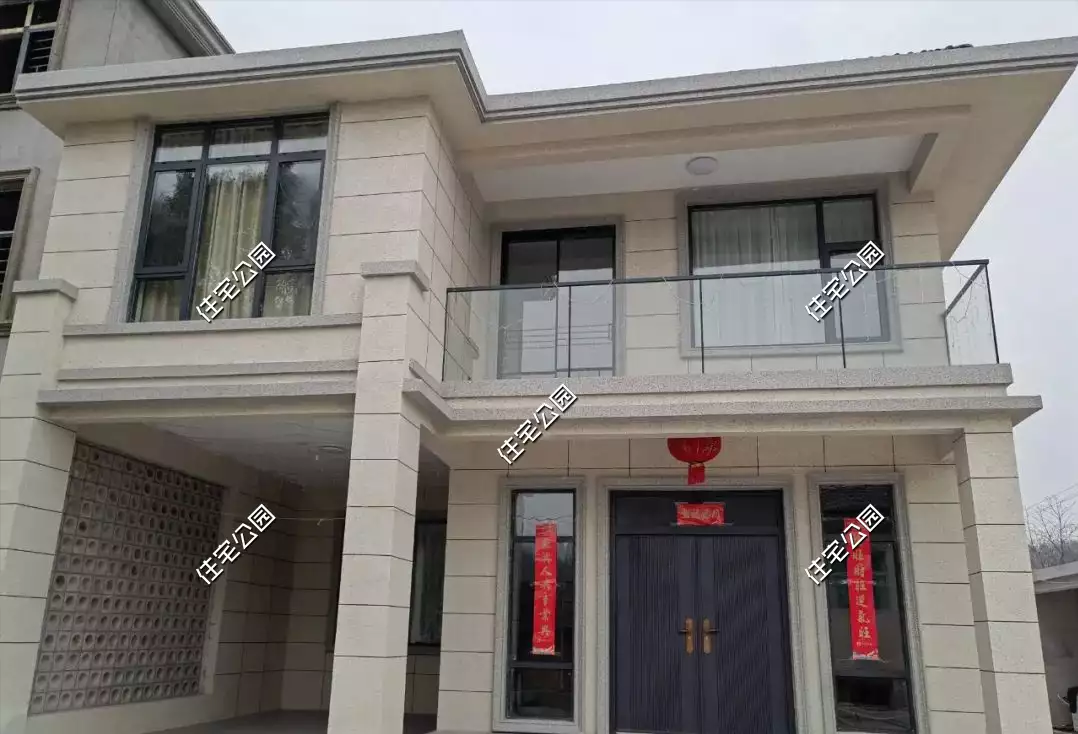 7套经典户型，10个实建案例，用住宅公园的图纸建房，房子有多美时光煮雨，岁月缝花(图28)