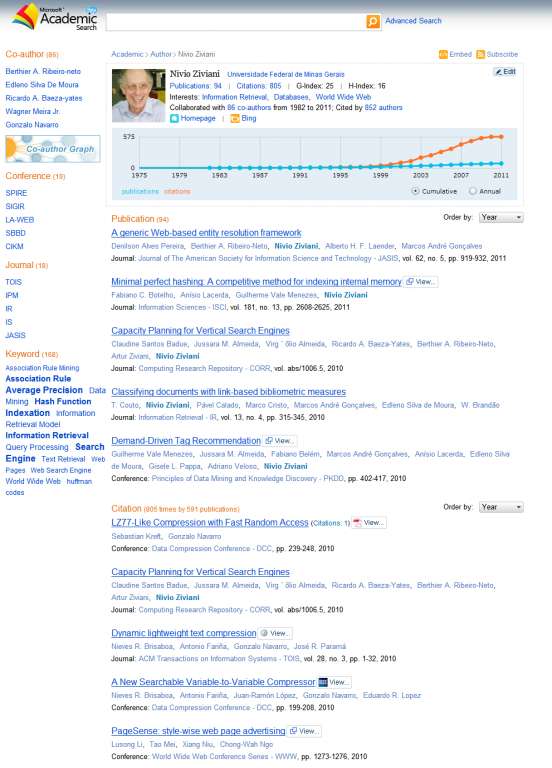 走近微软学术搜索(Microsoft Academic Search)_【快资讯】