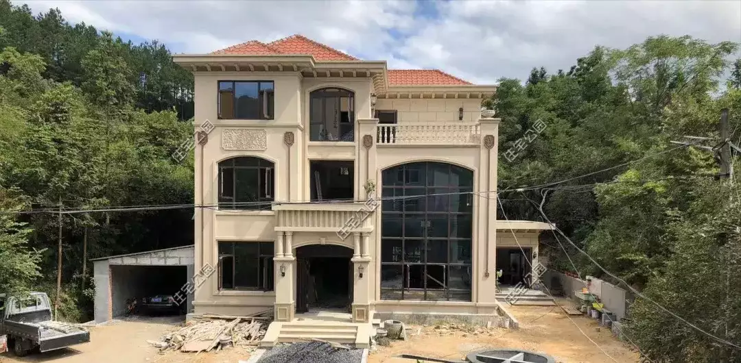 7套经典户型，10个实建案例，用住宅公园的图纸建房，房子有多美时光煮雨，岁月缝花(图33)