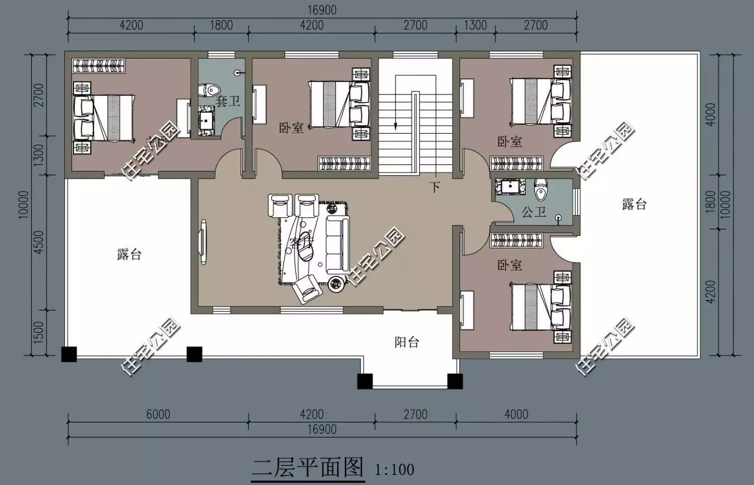 7套经典户型，10个实建案例，用住宅公园的图纸建房，房子有多美时光煮雨，岁月缝花(图26)