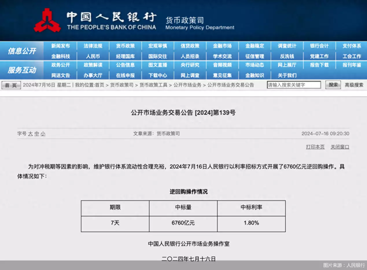 MLF缩量后，央行大手笔逆回购！有望启用新工具播报文章