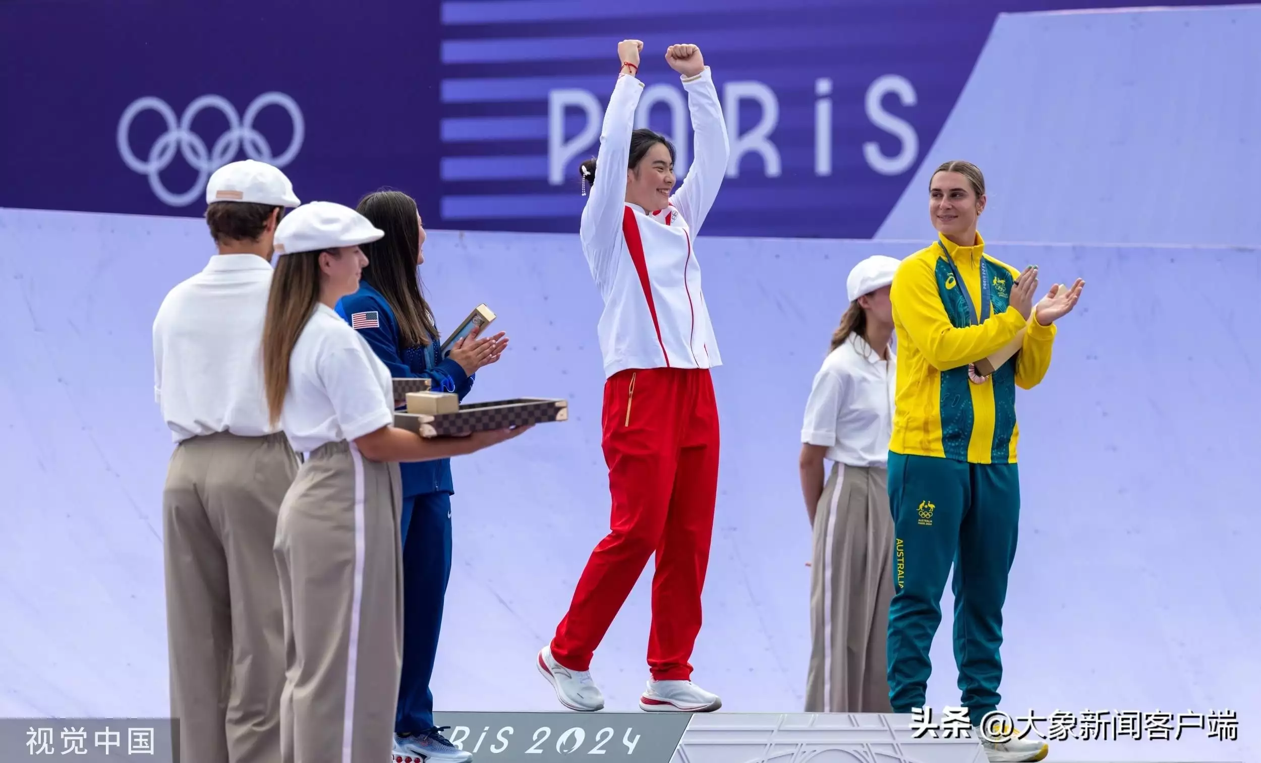 中欧体育：图集 ｜ 巴黎奥运会自由式小轮车女子项目：邓雅文夺金播报文章 中欧博彩资讯 第45张