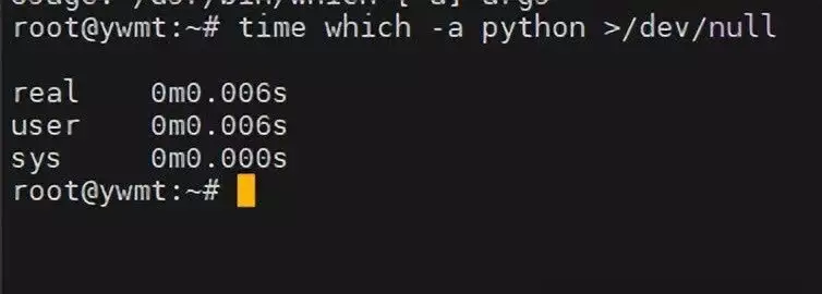 linux下which命令使用方法  第1张