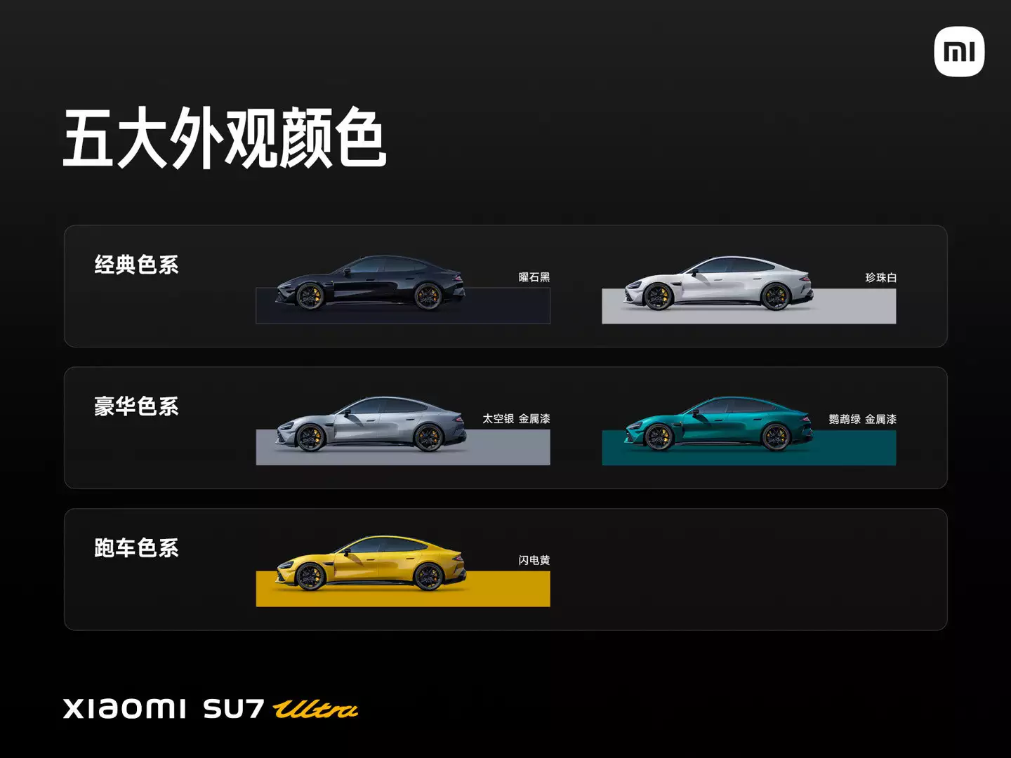 小米 SU7 Ultra 正式發(fā)布：目標成為地表最快的四門量產(chǎn)車播報文章