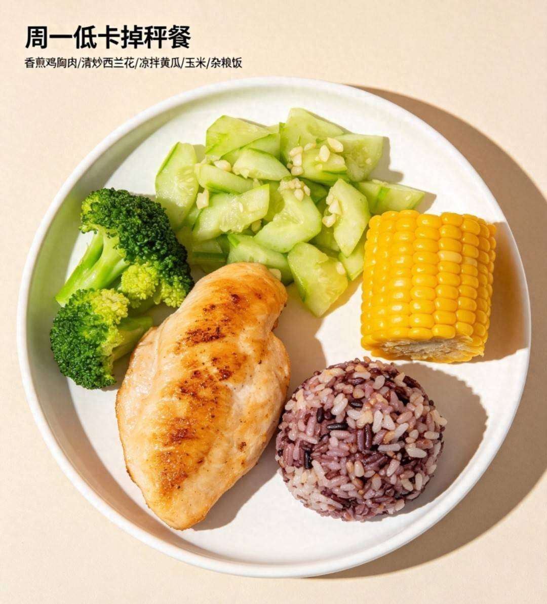 周一减脂餐