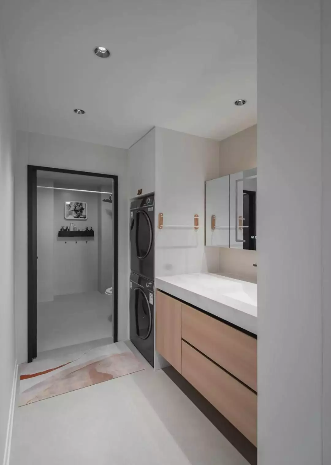 118平现代简约实用三口之家，有足够的储物空间可使用量子龙卷风制造地球黑洞