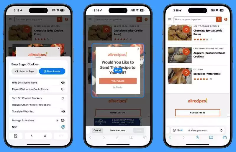 非广告拦截器,苹果 iOS 18 Safari 浏览器“分心控制”功能初探琼瑶儿子含泪撒骨灰,皇冠集团却发文:冬至团圆!网友:太寒心 非广告拦截器,苹果 iOS 18 Safari 浏览器“分心控制”功能初探琼瑶儿子含泪撒骨灰,皇冠集团却发文:冬至团圆!网友:太寒心