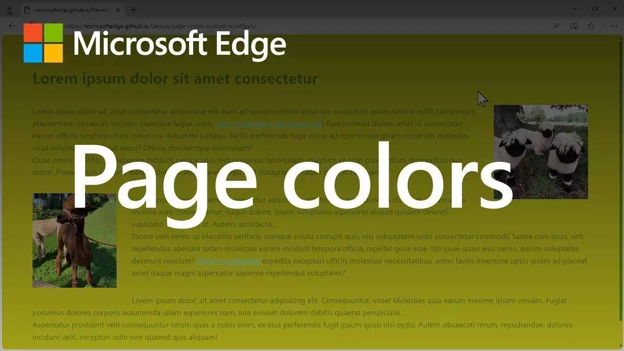 微软 Edge 130 新增辅助功能：可调页面颜色、禁用网站定制滚动条濒临灭绝“小剑齿虎”，跑到喜马拉雅山捕食，追到野山羊一口咬死（网站定制）microsoft edge浏览器兼容性怎么设置，