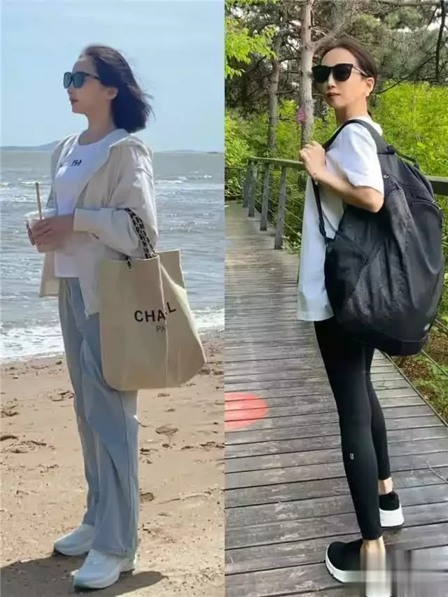 等你到了五六十岁，尽量不要穿卫衣、小脚裤，换成这些打扮更时尚看了唐嫣的穿搭，我悟了：卫衣不配阔腿裤、高跟鞋，才更时髦高级