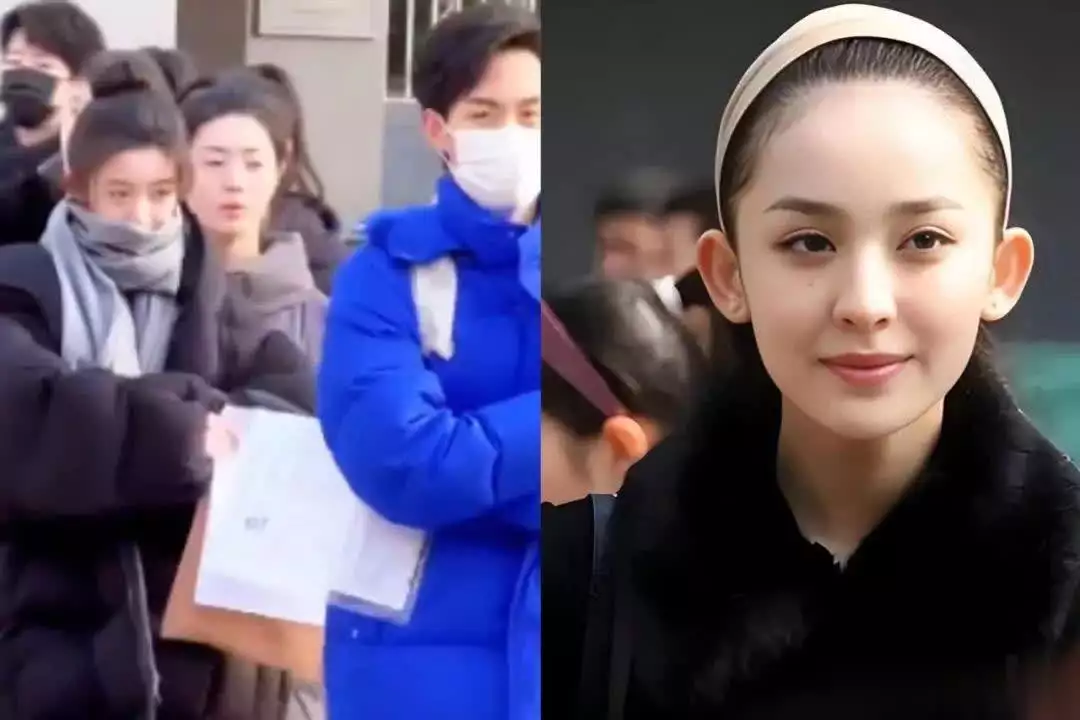 黄杨钿甜复刻古力娜扎出道方式,北电考场外被拍撞脸刘敏涛 黄杨钿甜复刻古力娜扎出道方式,北电考场外被拍撞脸刘敏涛