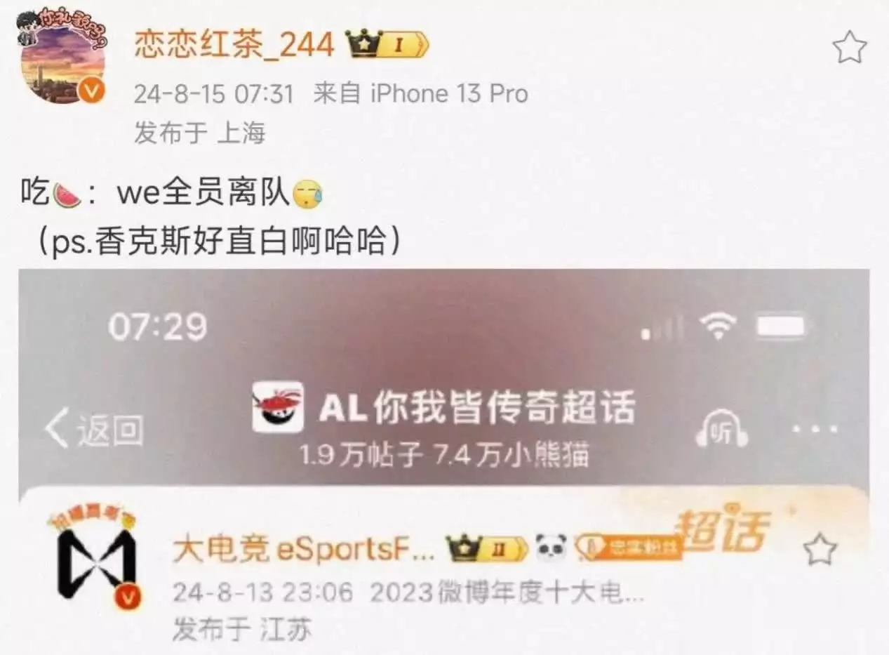 揭秘LPL幕后：WE战队开启清算，隐藏受害者曝光！播报文章 未分类 第3张