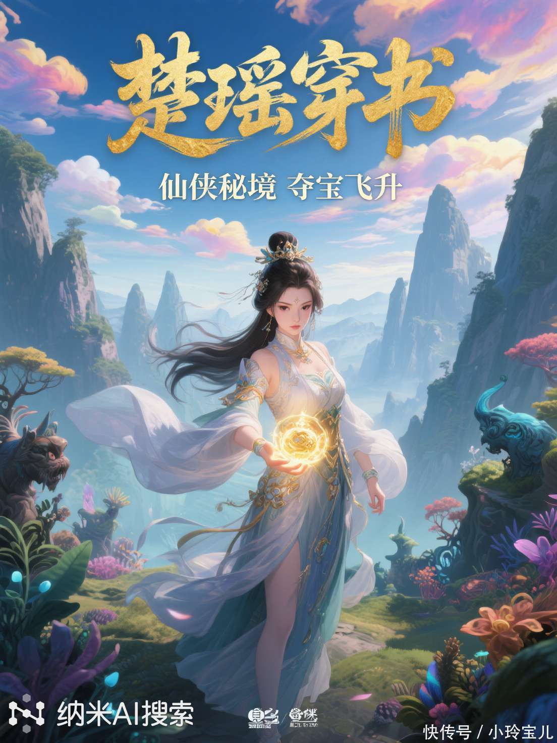 小说《楚瑶穿书,仙侠秘境夺宝飞升》#开启AI文学风暴_【快资讯】