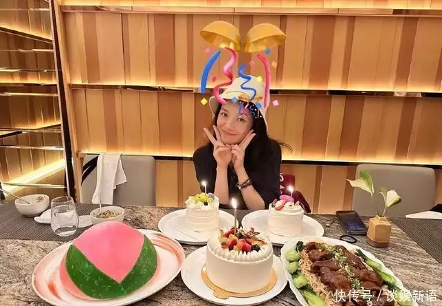 舒淇30年庆生照_舒淇脸上有雀斑图片_舒淇生日蛋糕美食分享