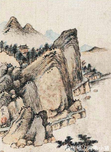 青山寺!看见壮美景色,为何萌生退意,尤袤《青山寺》