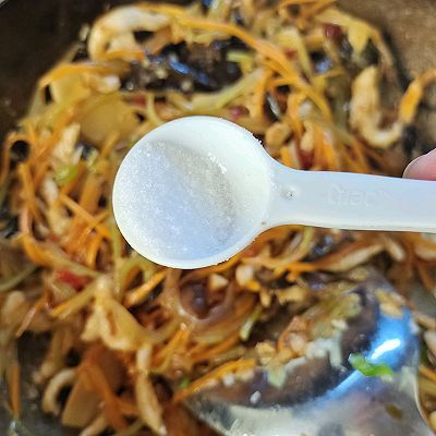 莴笋丝|鱼香肉丝