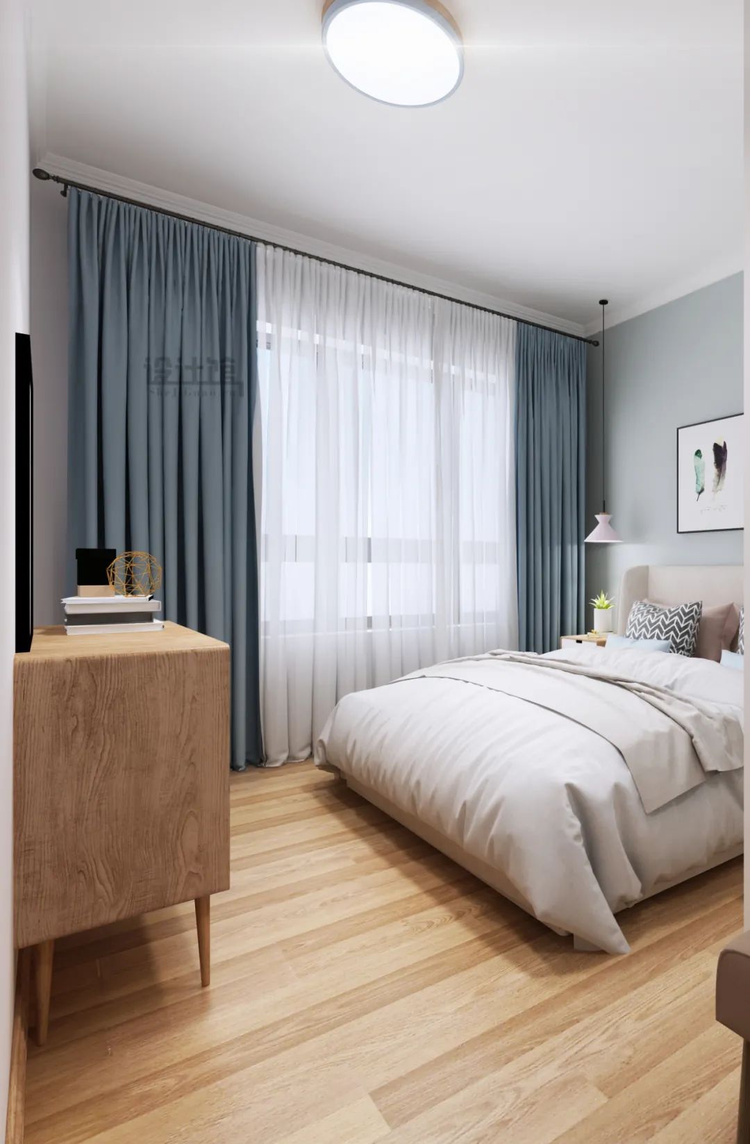 照明|卧室千万别装吊灯,积灰难清理、蚊帐挂不了!简单点就挺好