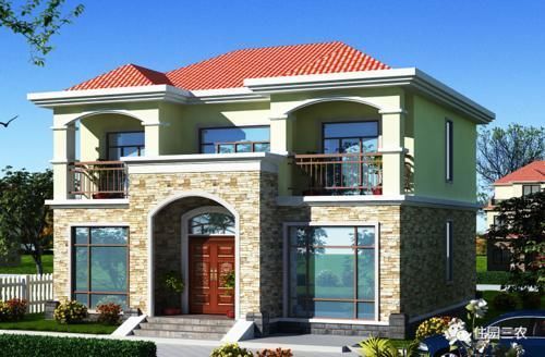 户型|两套相似的二层别墅，小的5室1厅，洋气宽敞，大的6室1厅，土气实用，你选哪套