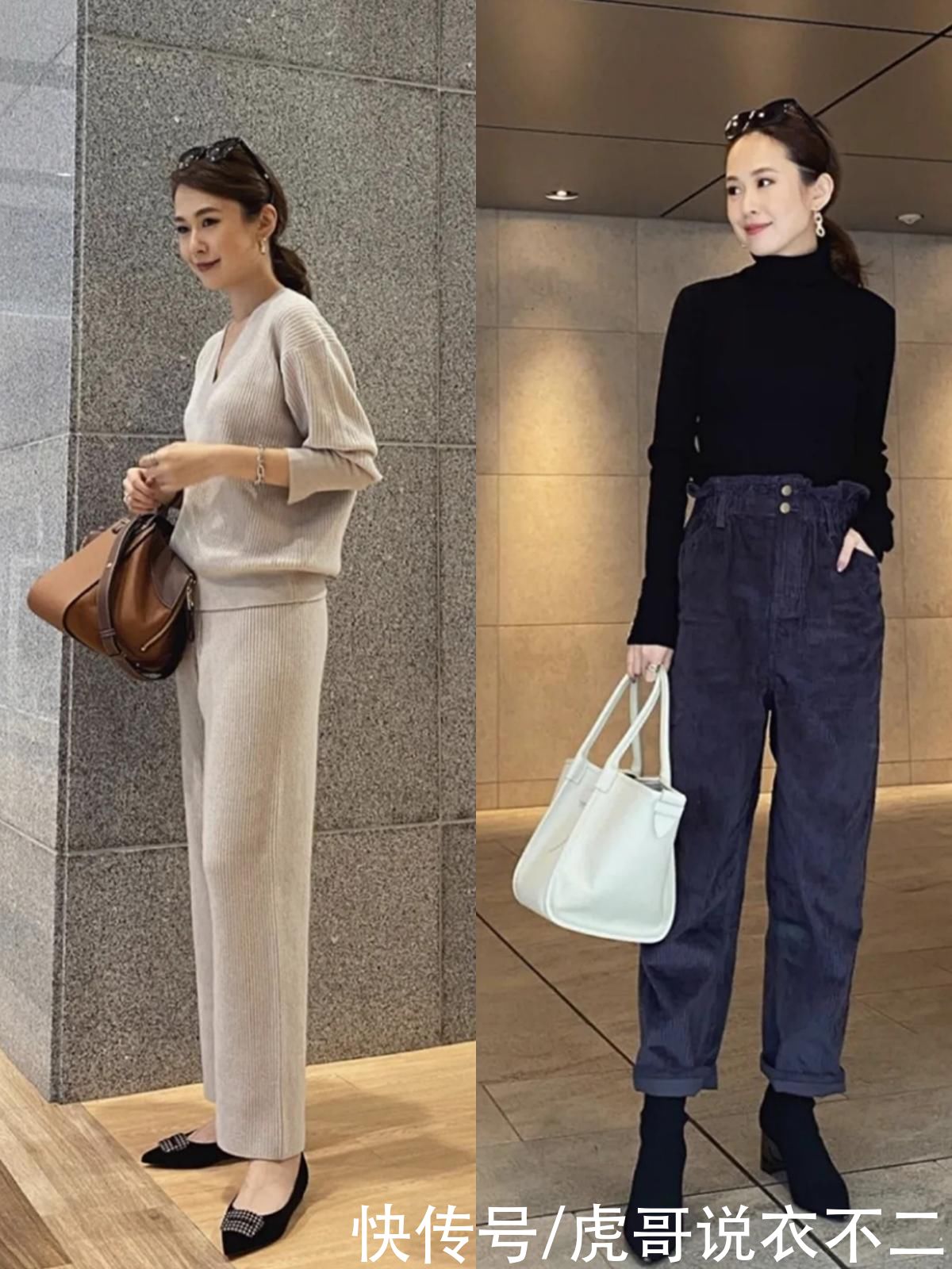 50岁的日本博主真会穿,简约又高级,这才是中年女性该有的打扮