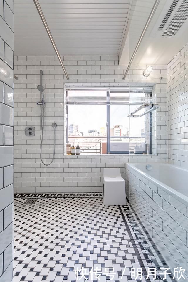 挂杆|日本夫妻72㎡家,隔断不砌墙,收纳不打柜子,宽敞亮堂井井有条