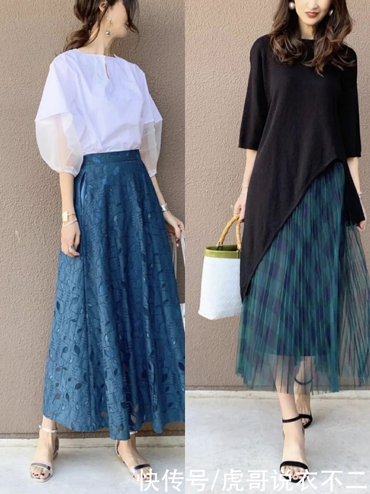 高腰|50岁的女人懂穿衣更显贵，学日本主妇的夏季搭配，简约大方就很美