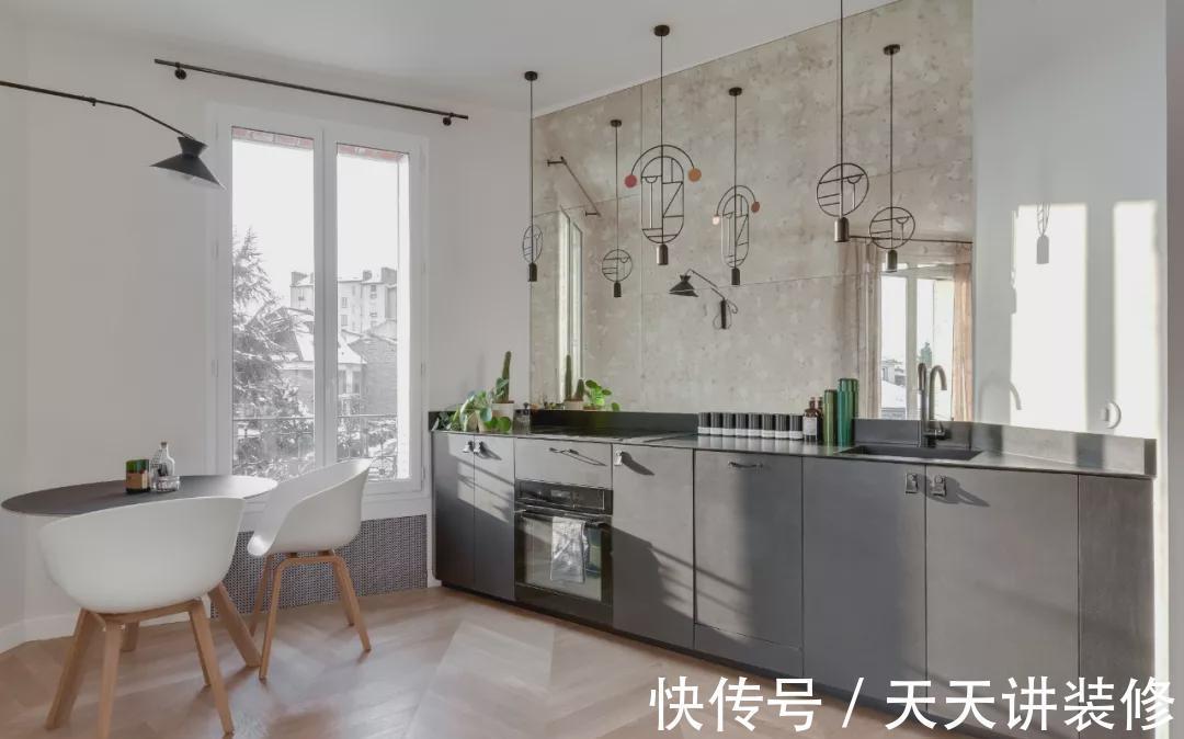 小户型|52㎡小户型北欧风,独立工作区+隐形门,年轻人喜欢的设计!