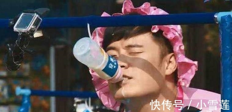 跑男|《跑男》中大家为了打广告都喝过安慕希酸奶,唯独他始终没有喝过