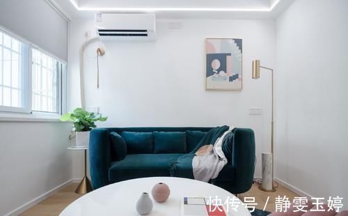 玄关|大白墙装出智慧小宅，都藏在她家65㎡二居室里，实用性满分，好美好治愈