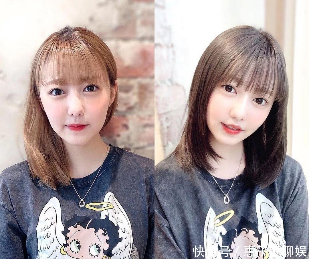 卷发|日本女生晒照分享：剪头发前后的对比，论发型对颜值的重要作用！
