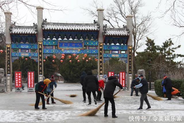 雪后的蓬莱阁真是人间仙境！一身汉服宛如穿越！