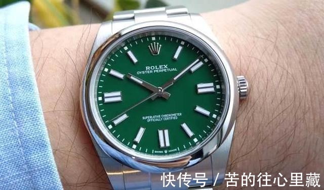绿松石 劳力士Oyster 耗氏 41绿盘,超公价的腕表!