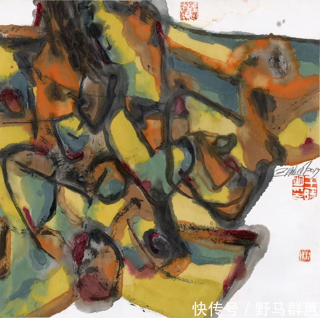 湖心|中国美术学院王晓明教授绘画作品欣赏