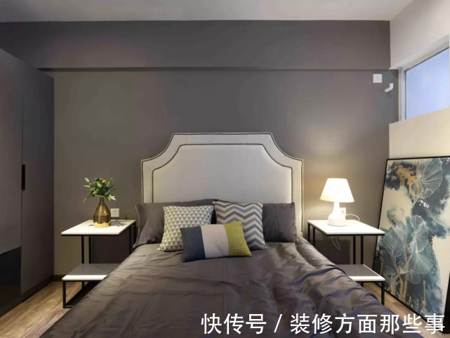 大理石|113平现代三居室将客餐厅改为开放布局,一个时尚又大气的空间