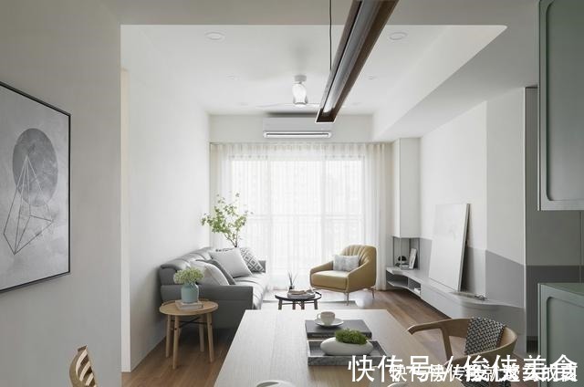 淡雅|一走进这个家，仿佛时光都静止了，这样舒缓淡雅的色调太迷人了！