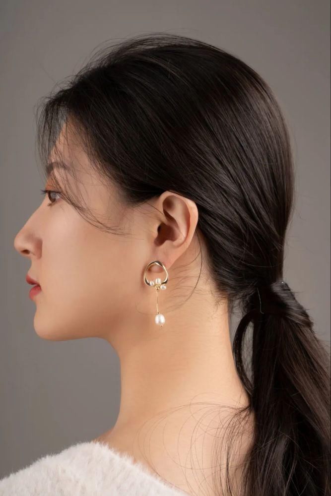 耳环|戴对耳环=整容?!刘雯、Angelababy显脸小的秘密都在这儿了