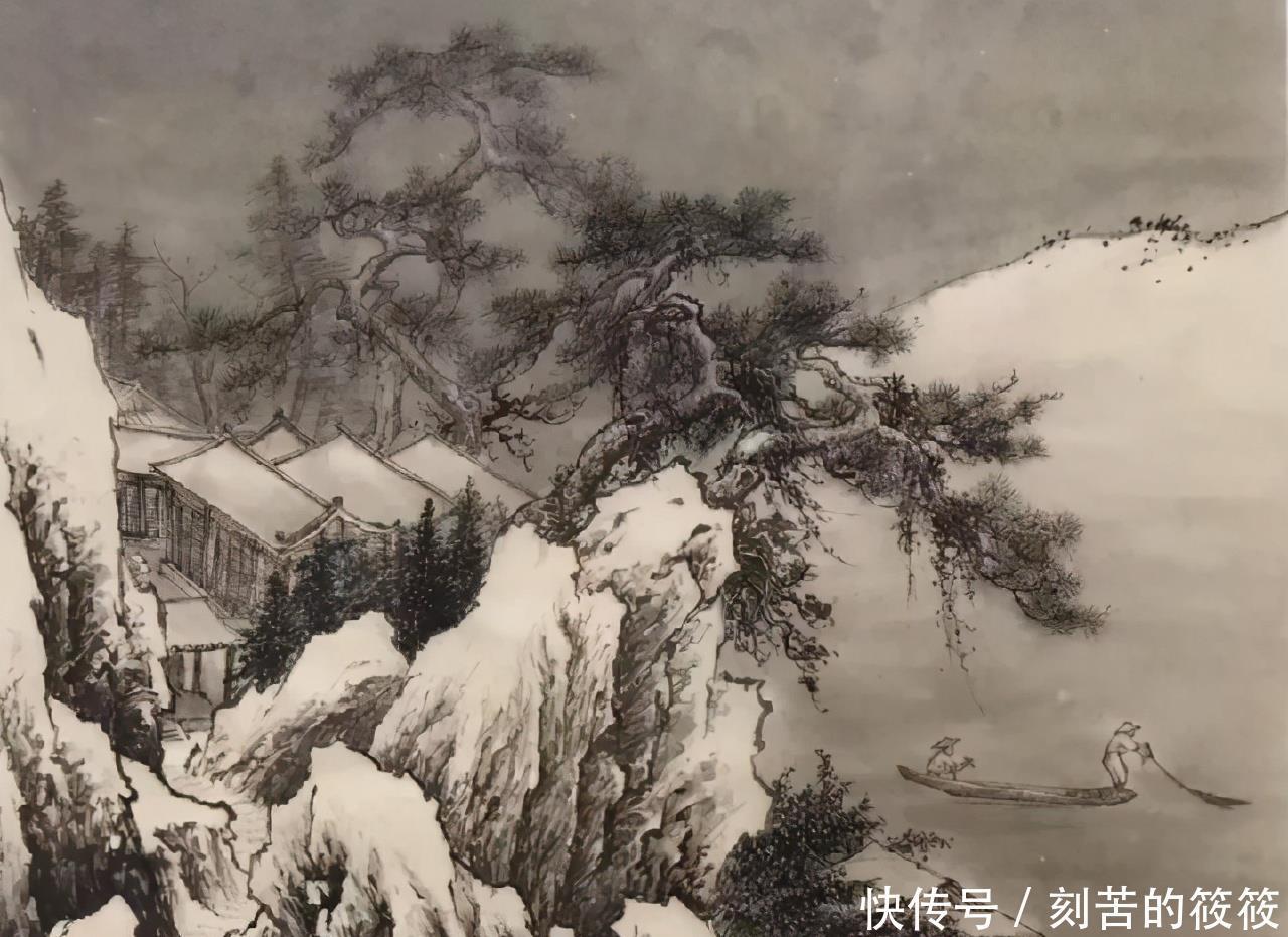 雪溪图|宋代山水画三大创新,颠覆人们对“水”的想象