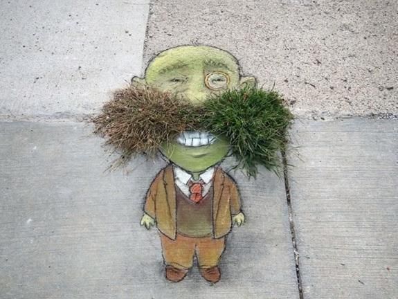 童话世界|可以打100分的街头创意绘画,有趣的生活里全都是童话世界