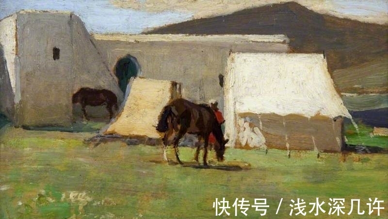 博物馆&格拉斯哥画派：喜欢在户外自然光下作画，油画采用自然主义风格