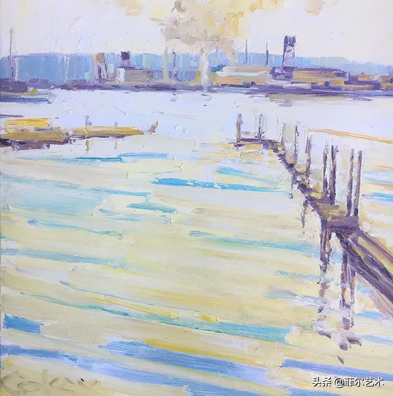 科利|光色十足，如梦如幻~美国画家尼古拉斯·科利风景油画作品欣赏