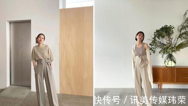 高级感|这才是真赢家！日本小个子博主的“高级感”穿搭，简约优雅有气质