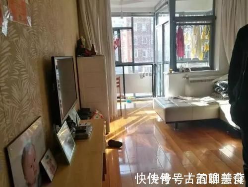 房子|晒晒同事的房子，头一次见阳台这样隔断，晾衣服轻松多了