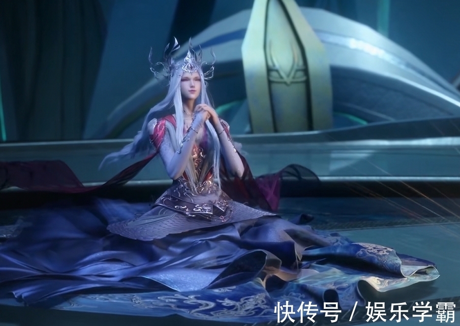 海神|斗罗大陆:少女波塞西登场,桃花眼粉睫惹人怜,还穿露肩装