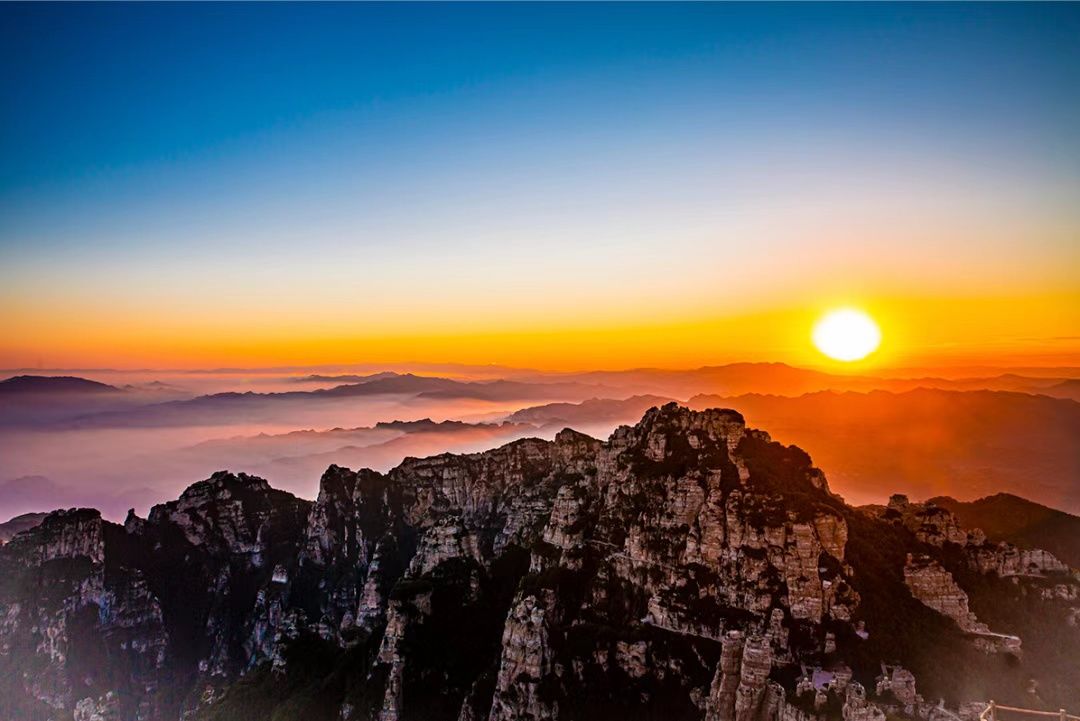 这个冬天白石山现绝世美景|玩转保定 | 冬天