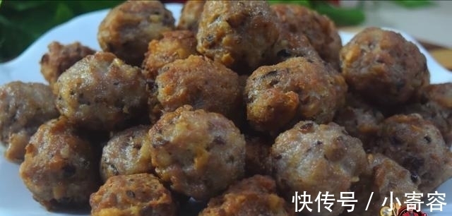 水淀粉|猪肉丸子最好吃的做法，简单美味又下饭，看看你喜欢吃不？