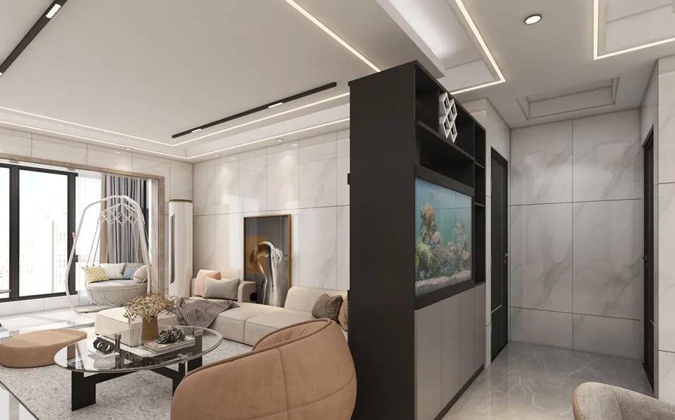 衣柜|喜欢深色系不能错过的设计,这套4房两厅尽显高级