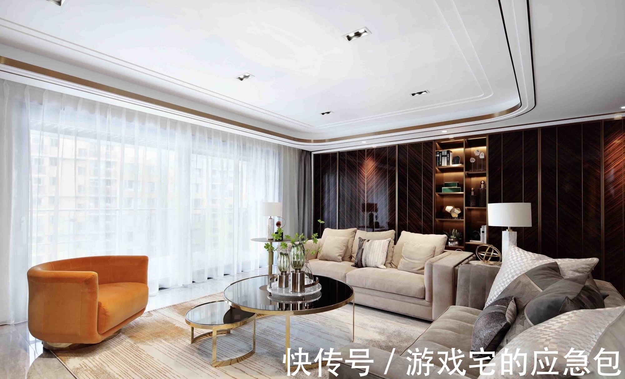 轻奢|258㎡现代轻奢，打造心中理想国！