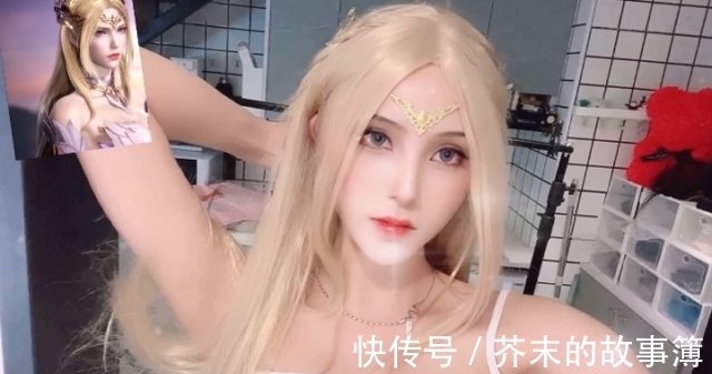 超神学院|现实版千仞雪终于来了,外貌神还原,可惜衣服有点少
