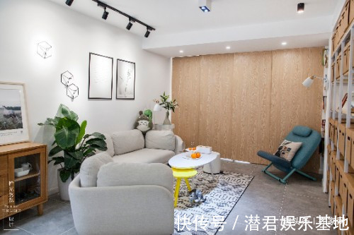 储物空间|75㎡北欧风，足够的储物空间设计，满足一家人的收纳需求！