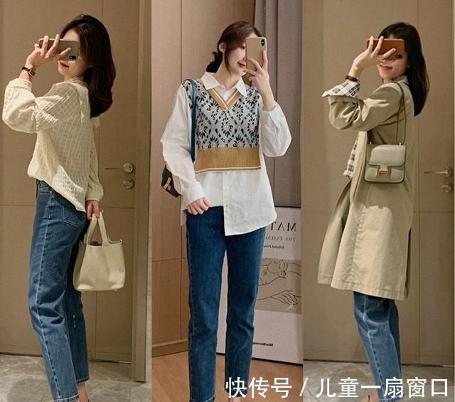 时髦 春天简约的通勤风穿搭，优雅时髦温柔，演绎迷人的气质美！